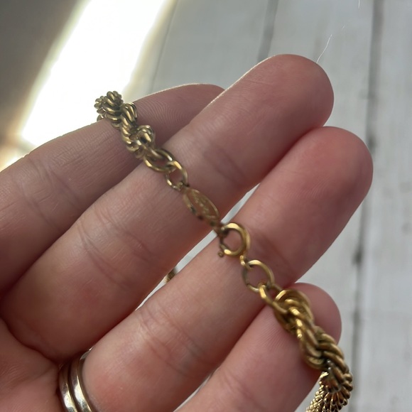 Vintage Napier Gold Rope Chain - Picture 4 of 5
